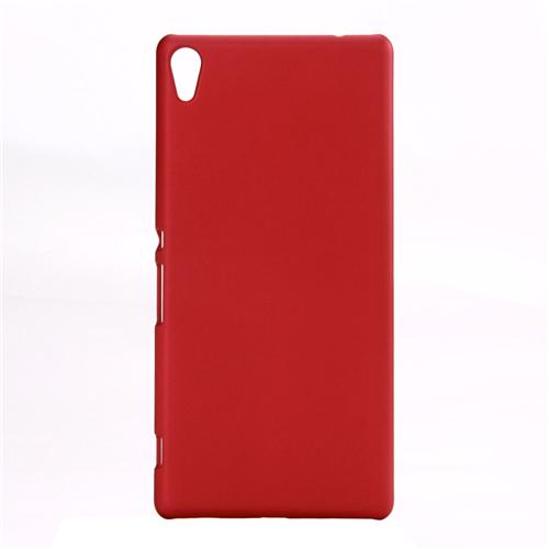 

Back Case Ultra-thin Silky Smooth Protective Phone Cover Back Shell For Sony Xperia C6 Smartphone - Red