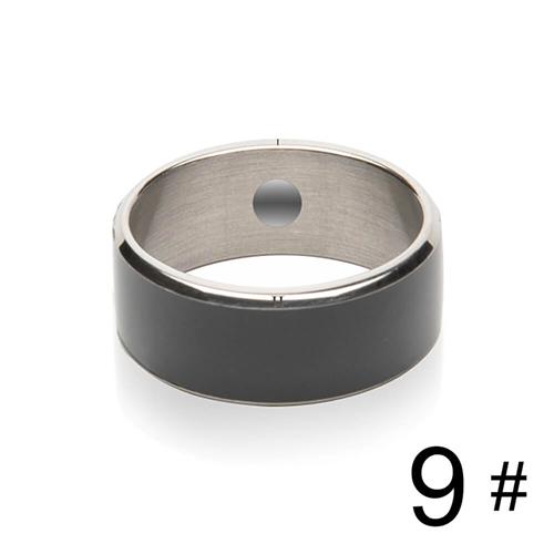 

Size 9 Jakcom R3F Smart Ring Waterproof Wearable Ring for NFC Electronics Mobile Phone Android Smartphone - Black