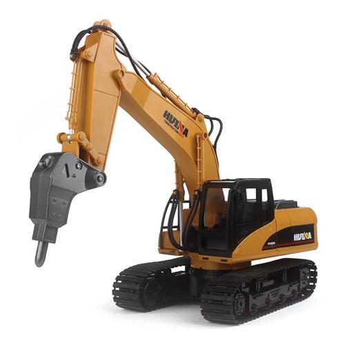 

HuiNa Toys 1560 2.4G 16CH 1/14 Metal RC Excavator Broken Disassemble Charging RC Car Model Toys