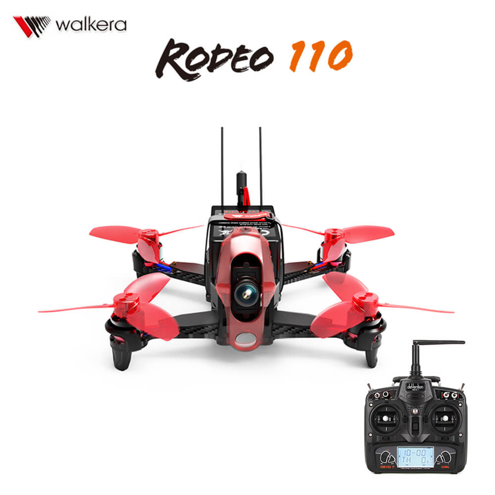

Walkera Rodeo 110 110mm FPV Racing Drone Devo 7 w/ 600TVL HD Camera 5.8GHz 40CH Transmission - RTF ( Mode 2