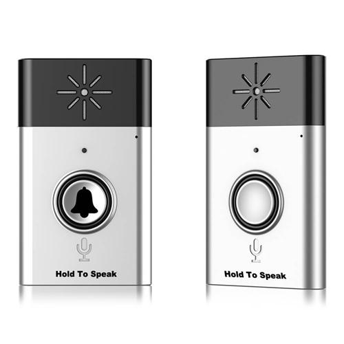 

H6-1 Wireless Voice Intercom LED Doorbell - Silver