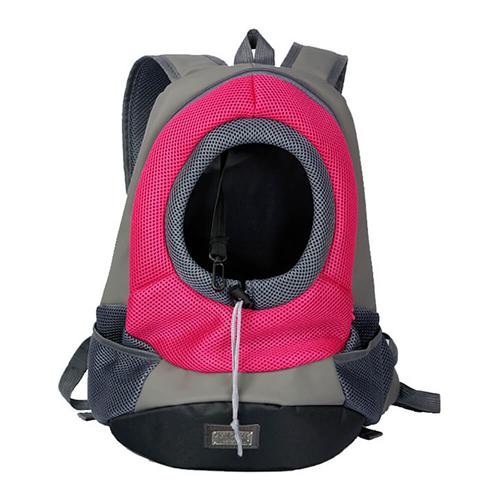 

Pet Carrier Backpack Puppy Handbag Sided Bag Large Size - Red