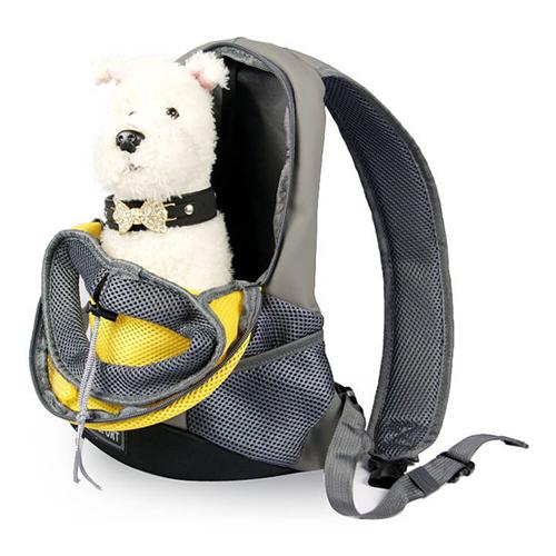 

Pet Carrier Backpack Puppy Handbag Sided Bag Large Size - Yellow