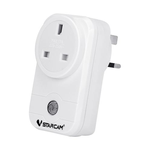 

Vstarcam WF831 Smart WiFi Power Socket Wall Plug Mobile Phone Remote Control with UK Plug - White