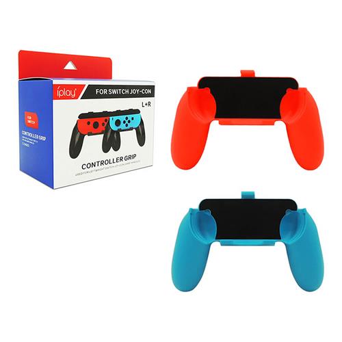 

Hand Grip Holder for Nintend Switch Joy-Con 1 Set Right + Left - Blue + Red