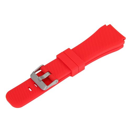 

Universal 22mm Replacement Silicon Watch Bracelet Strap Band For Xiaomi Huami Amazfit Makibes EX18 GV68 G01 G02 - Red