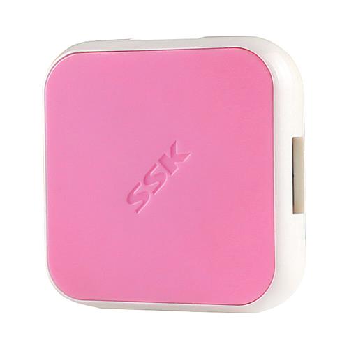 

SSK SHU029 4 Ports Splitter USB Hub - Pink