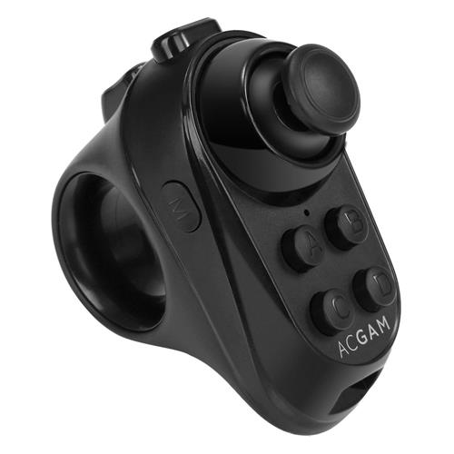 

ACGAM R1 Bluetooth 4.0 Wireless Gamepad VR Remote Mini Game Controller Joystick for IOS Android - Black