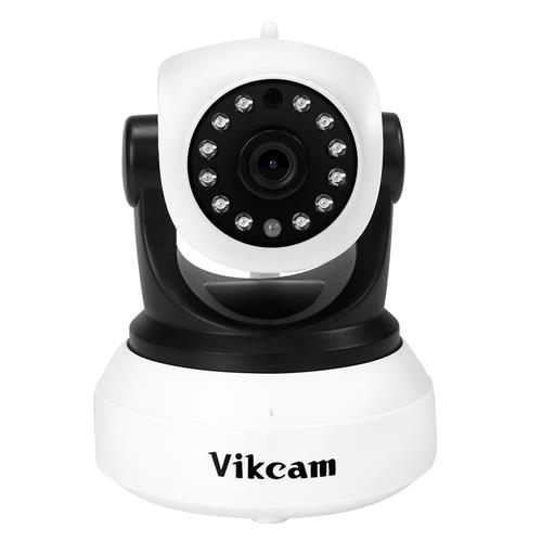 

Vikcam C7824WIP WiFi 720P IP Camera Built-in IR-cut ONVIF2.0 Motion Detection Night Vision P2P PT CMOS Sensor Security Camera -White