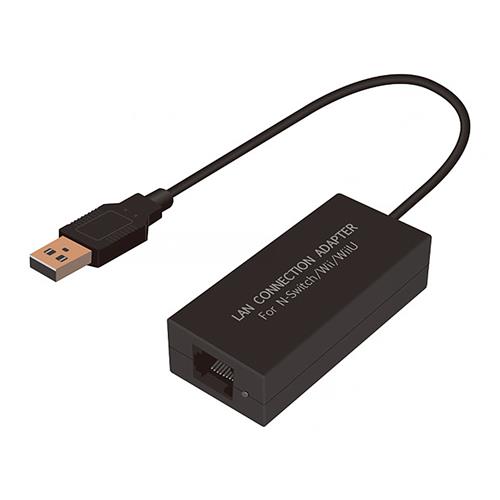 

DOBE LAN Connection Adapter 100Mbps for Nintendo Switch / Wii /Wii U LAN
