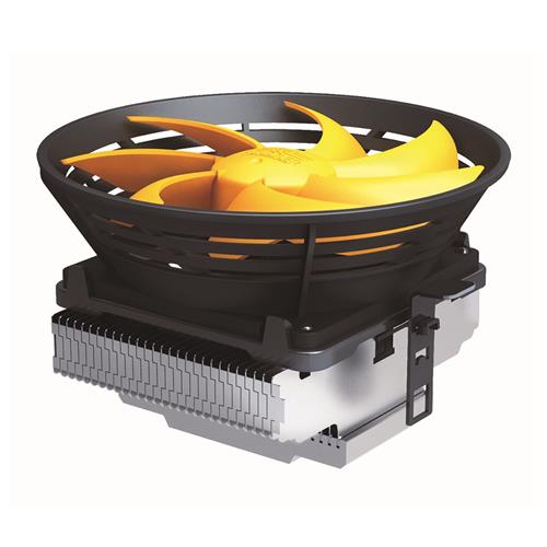 

PCCOOLER Q120 Desktop CPU Mute Multi-compatible Cooling Fan Temperature Controller - Yellow