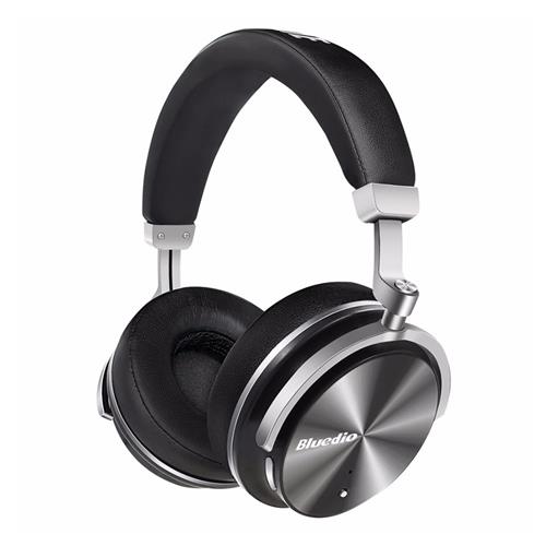 

Bluedio T4 Wireless Bluetooth Headphone ANC Active Noise Cancelling Headset with Mic - Black