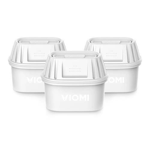 

3PCS Xiaomi Viomi Filter Element Carbon Exchange Resin Filters for Xiaomi Viomi Water Filter - White