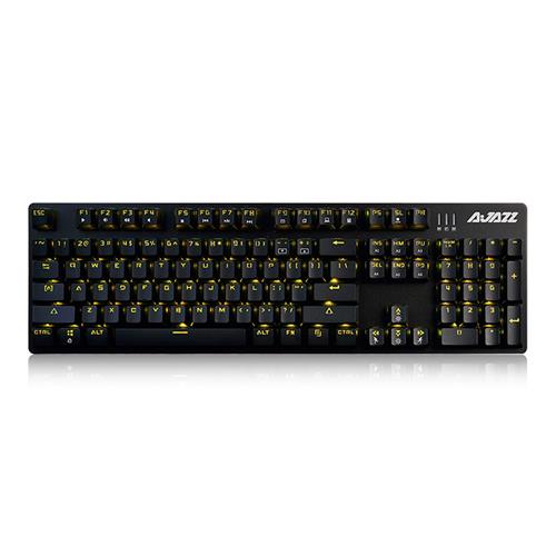 

Ajazz ROBOCOP Wired Mechanical Gaming Keyboard Backlights Blue Switch Ergonomic 104 Keys Anti-ghosting - Black