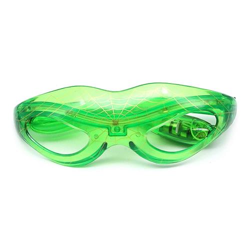 

LED Spiderman Glasses Party Decoration Luminous Glasses -Green