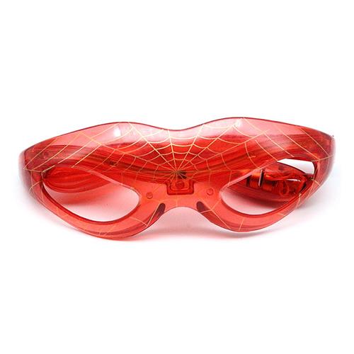 

LED Spiderman Glasses Party Decoration Luminous Glasses -Red