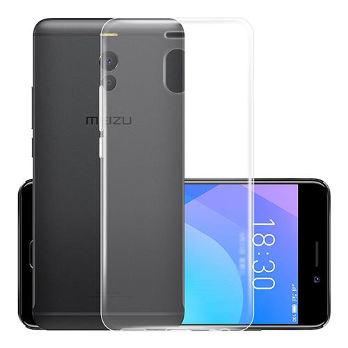 

MEIZU M6 Note Silicone Case Protective TPU Phone Shell Back Cover - Transparent