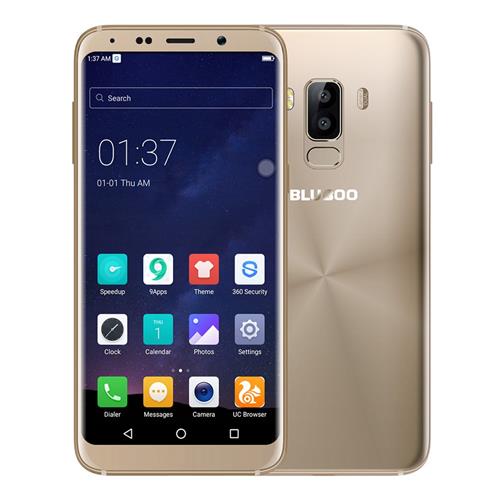 

BLUBOO S8 5.7 Inch Smartphone 18:9 Full Screen 3GB 32GB MTK6750T Octa Core Dual Rear Camera Android 7.0 Touch ID 3450mAh - Gold