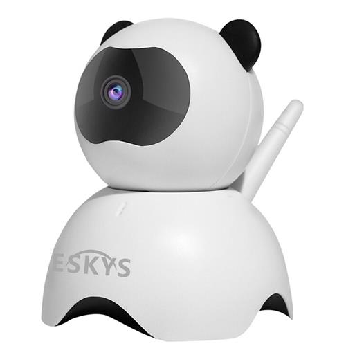 

VESKYS C130-Panda 960P Smart WiFi IP Camera CMOS Motion Detection Alarm P2P Night Vision Panda Security Camera -White