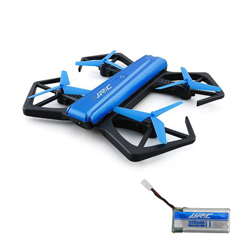 

JJRC H43WH Blue Crab Foldable WIFI FPV Drone BNF + Extra 500mAh Li-po Battery - Blue