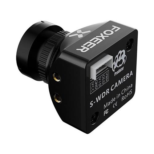 

Foxeer Predator Mini S-WDR 1000TVL 2.5mm 4:3 Wide Voltage 5-40V FPV Camera NTSC - Black