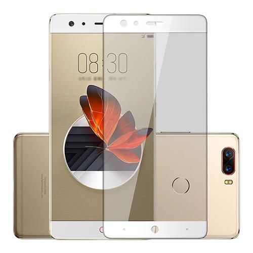 

Makibes Hat-Prince White Nubia Z17/ Nubia Z17 Lite Tempered Glass 0.26mm Full Screen Explosion-proof Membrane