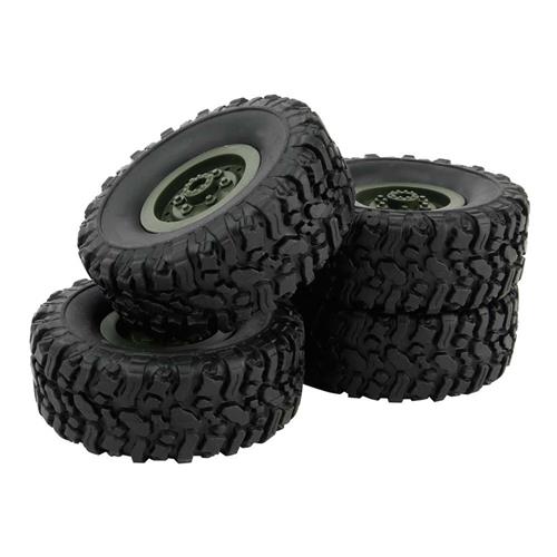 

WPL Rubber Tyre for WPL B-24 RC Car - Army Green