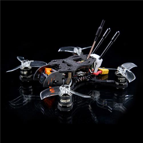 

GEPRC Hummingbird 110mm FPV Racing Drone for F4 FC BLHeli_S 12A Dshot600 5.8G 25/100/200mW 48CH with Frsky XM Plus - BNF