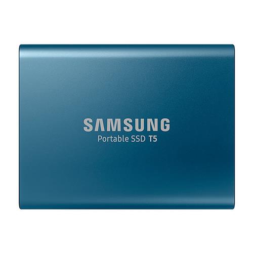 

Samsung T5 250GB Portable SSD With USB 3.1 Hardware Encryption - Lake Blue