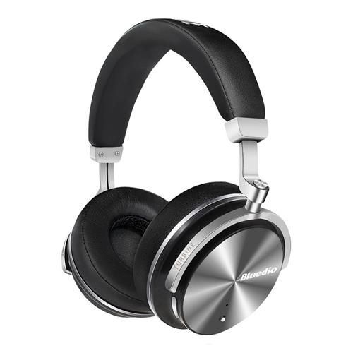 

Bluedio T4S Wireless Bluetooth Headphones with Mic Active Noise Cancelling - Black