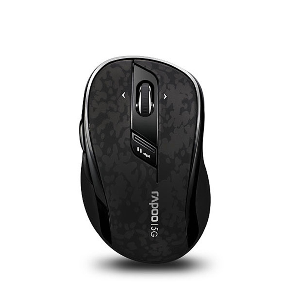 

Rapoo 7100P 5G Wireless Optical Mouse 500/1000 DPI With Nano Port Small Size - Black