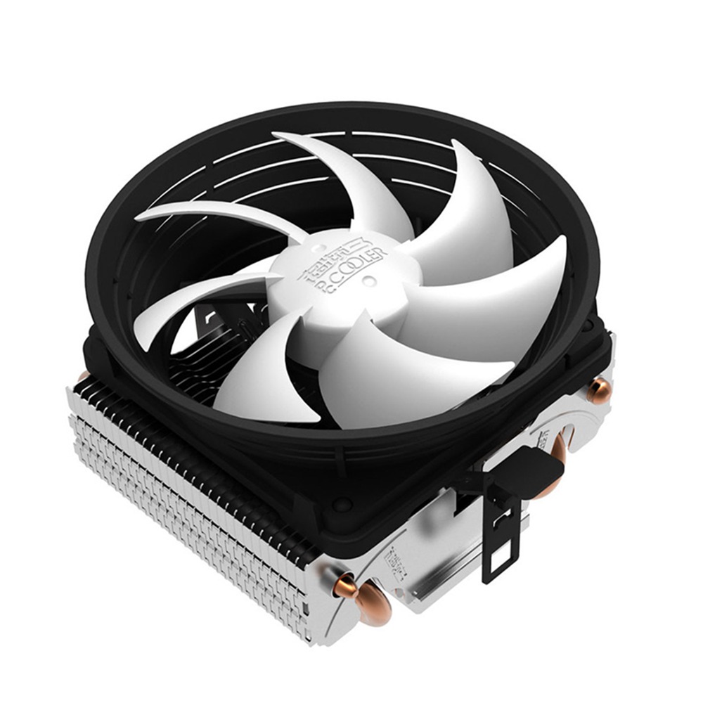 

Pccooler Ladybird V4 Ultra-silent CPU Cooler Fan With Dual Heat Pipes - White