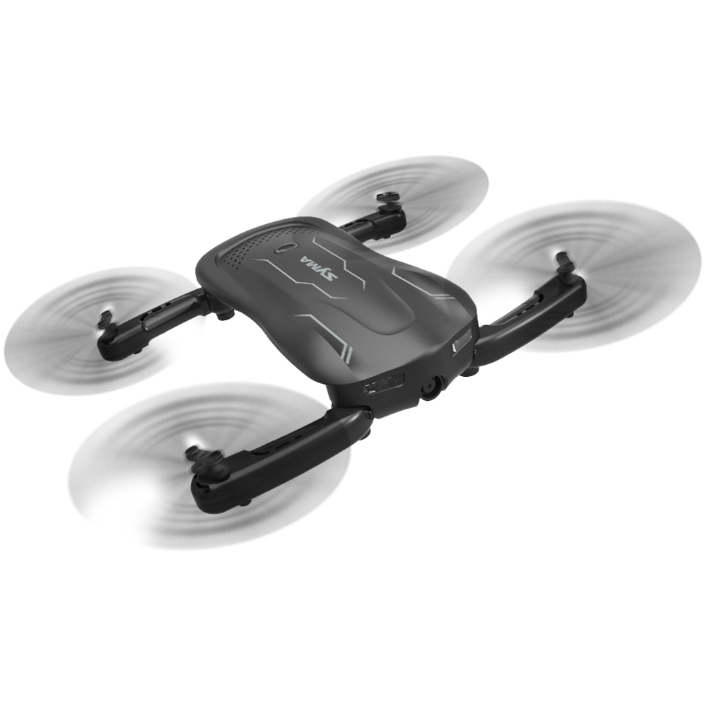 

SYMA Z1 WIFI FPV Foldable RC Quadcopter with 720P HD Camera Optical Flow Positioning BNF - Black