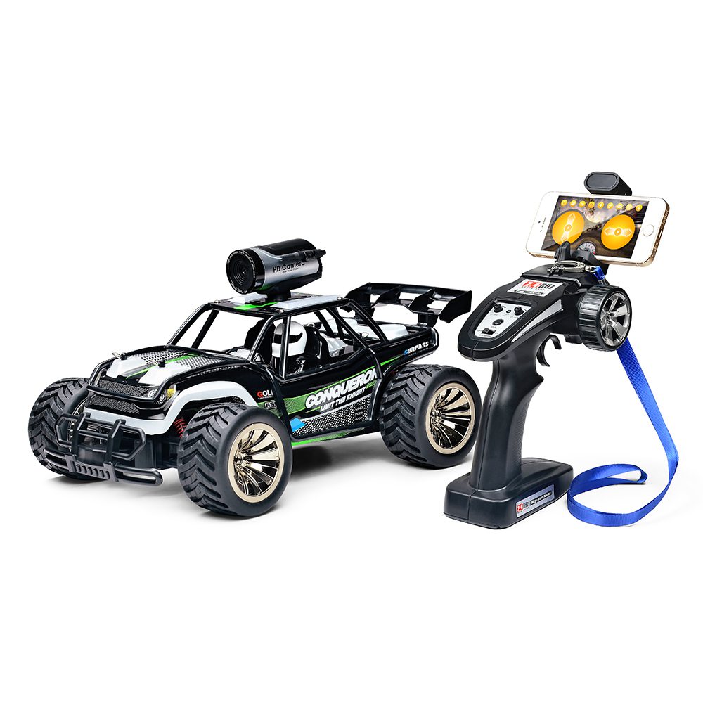 

SUBOTECH BG1516 1:16 2.4G WIFI FPV with 720P HD Camera Off-Road RC Car RTR - Green