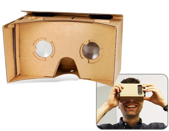 

5.0" DIY Google Cardboard Mobile Phone Virtual Reality 3D Glasses