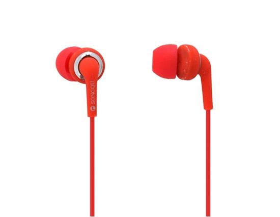 

Songqu SQ-20MP In-ear Earphones With 3.5mm Stereo Bass 1.5m Cable - Red