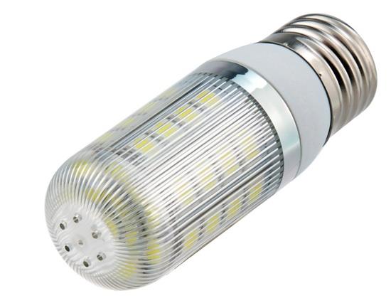 

5050-36L-85/265V 7W E27 36x5050SMD White LED Corn Bulb with Lampshade