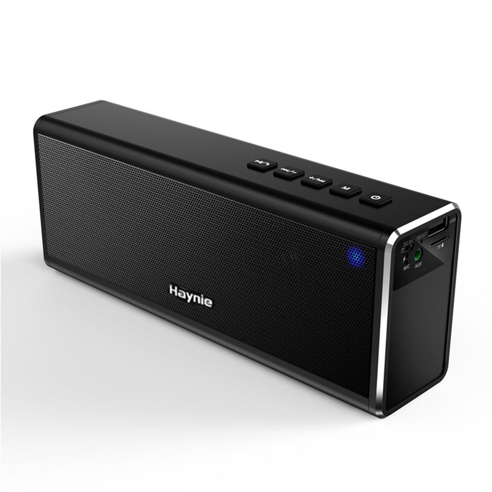 

Haynie PN-19 Bluetooth Speaker Super Bass 20W 4000mAh Battery Portable Metal HIFI - Black