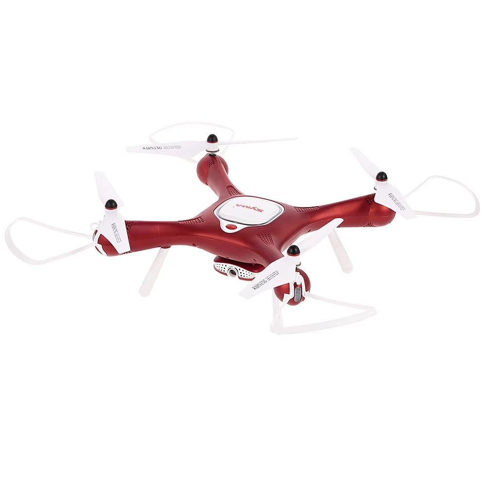 

Syma X25W WIFI FPV RC Quadcopter with Adjustable 720P HD Camera Optical Flow Positioning RTF - Red