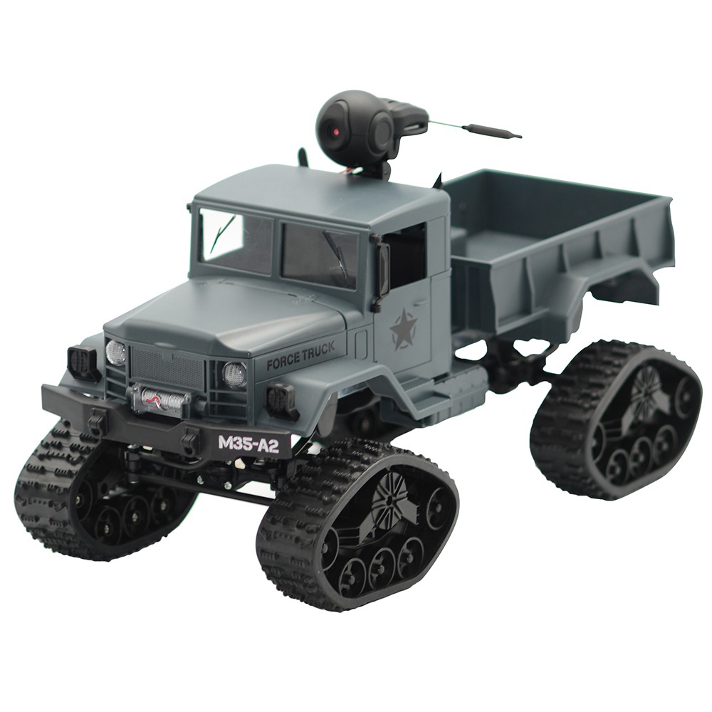 

Fayee FY001B WiFi FPV RC Car 4CH 4WD 1:16 Brushed Off-road Army Truck Snow Tires RTR - Army Green