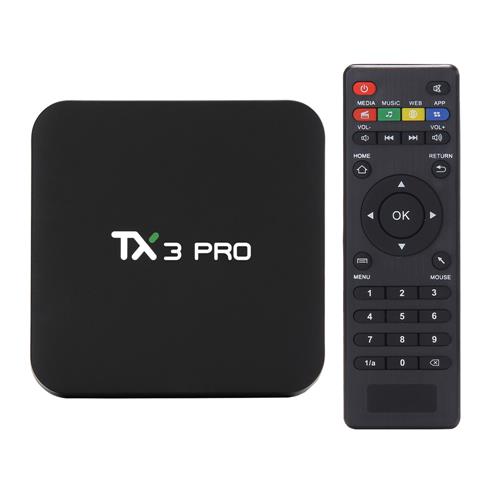 

TANIX TX3 PRO Android 7.1 KODI 17.3 Amlogic S905W 1GB/8GB 4K TV BOX WIFI LAN HDMI