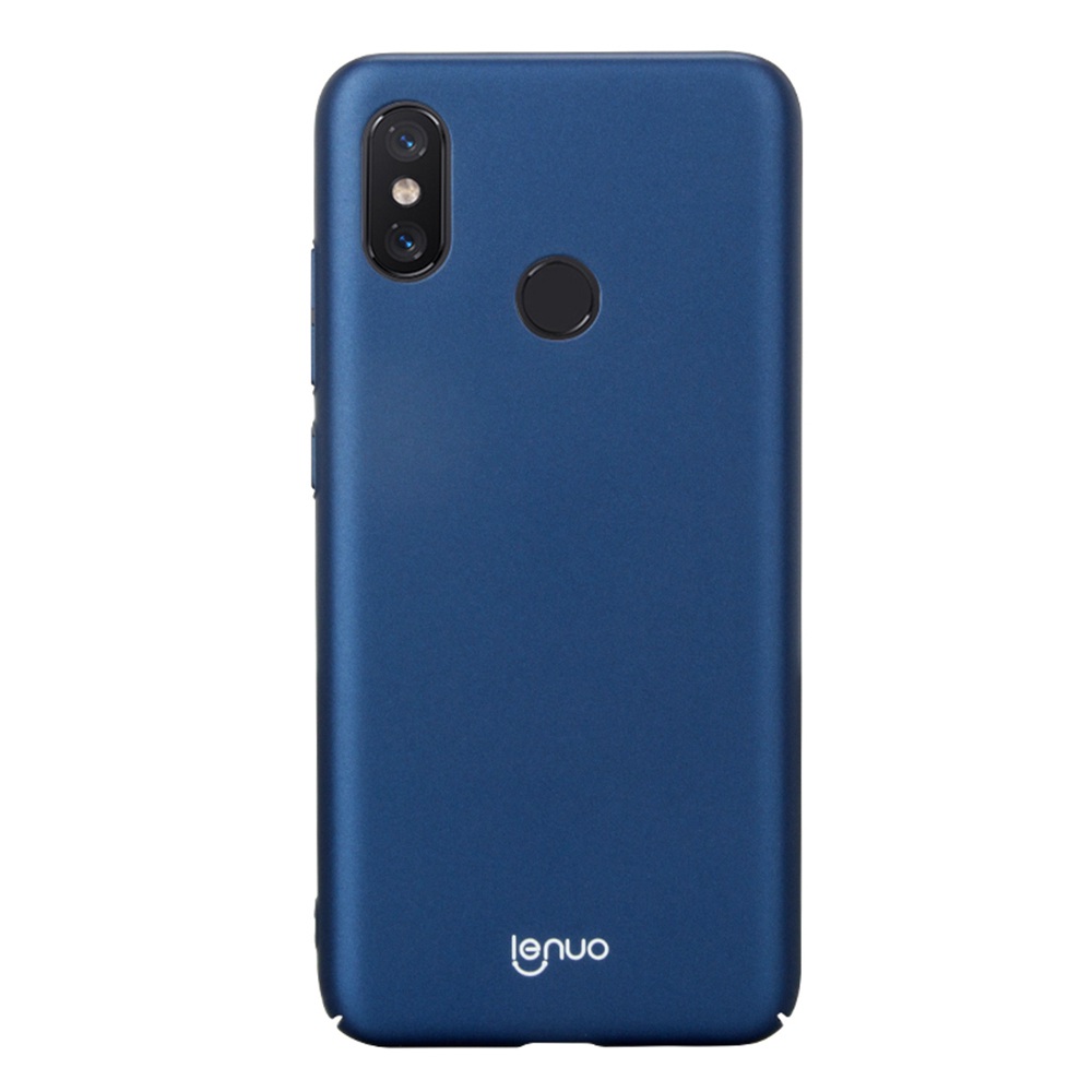 

Lenuo Leshield Series Phone Cover For Xiaomi Mi 8 Superior Quality PC - Blue