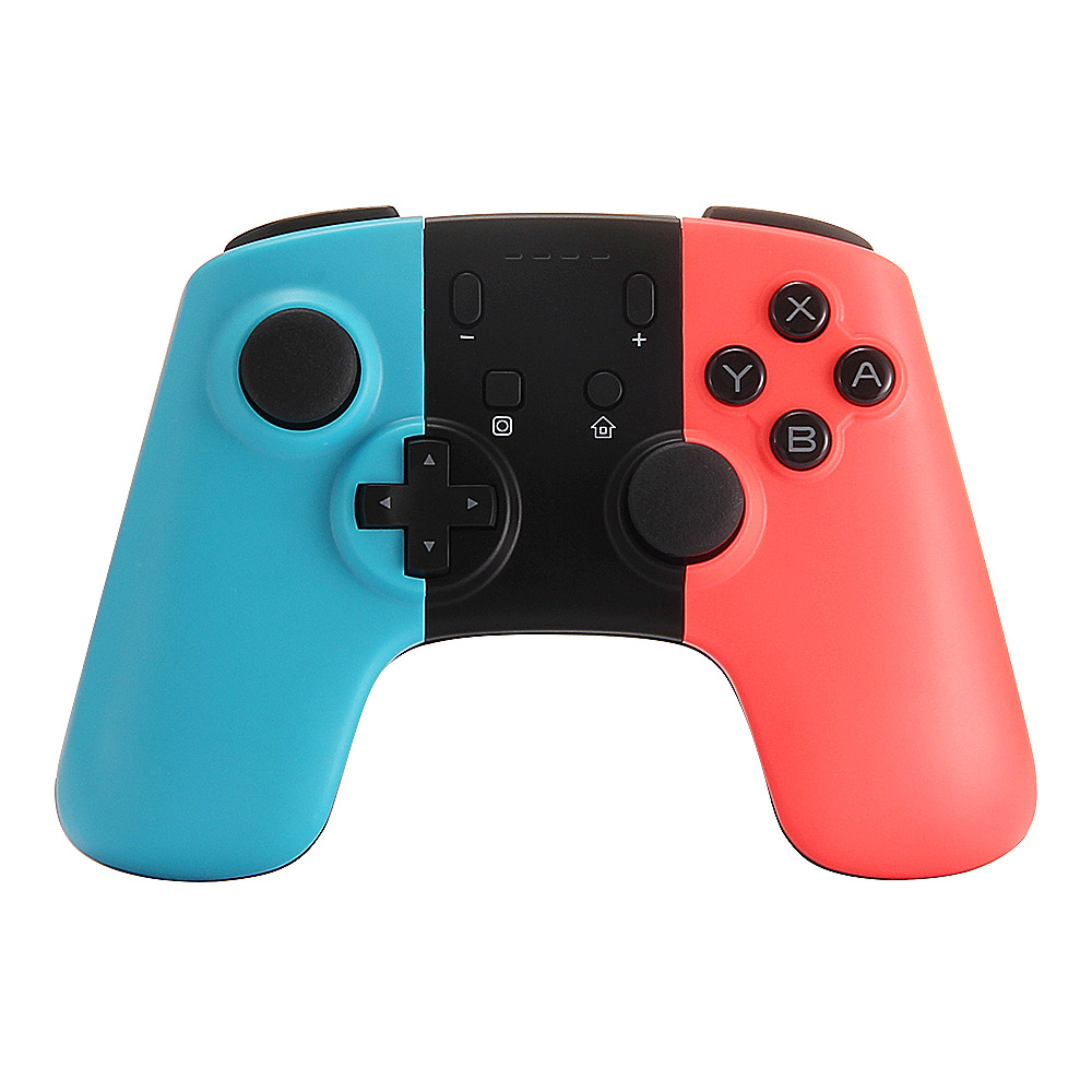 

JRH-8576 Wireless Pro Controller Bluetooth V3.0 Vibration Gamepad for Switch - Blue Red