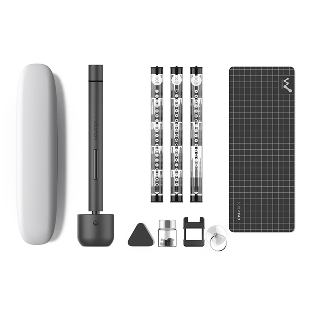 

Xiaomi Wowstick 1F + Electric Screwdriver Bits Toolkit for Reparing Phone Toy Laptop Digital Product - Gray