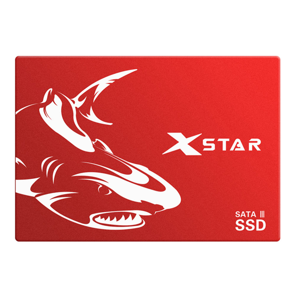 

X-STAR DBS 480GB SATA3 Interface 6Gbps High Speed SSD Solid State Drive 2.5 Inch Sequential Read 550MB/s - Red