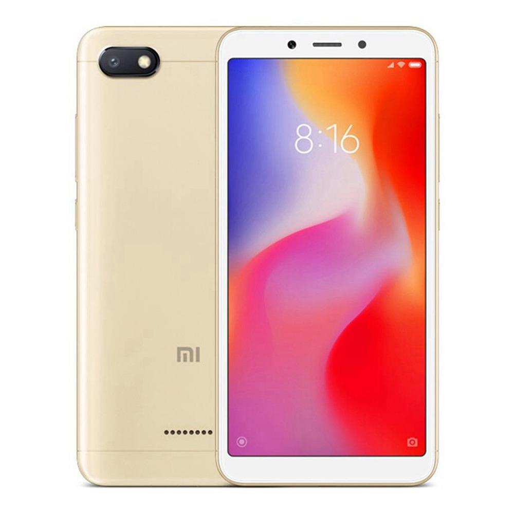 

Xiaomi Redmi 6A 5.45 Inch 4G LTE Smartphone MTK Helio A22 2GB 16GB 13.0MP Camera MIUI 9 OS 18:9 Screen AI Face Unlock Global Version - Gold