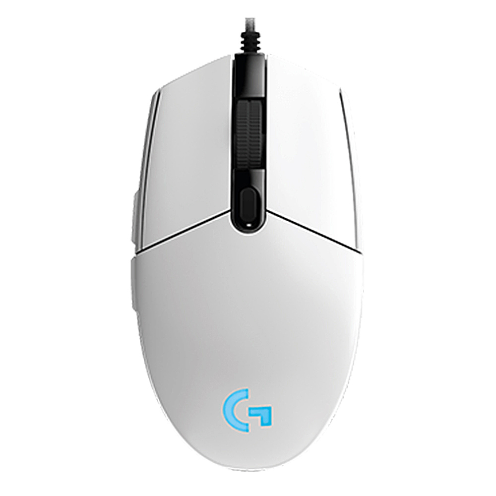 

Logitech G102 Prodigy Wired Gaming Mouse 6 Programmable Keys RGB Backlight 8000DPI - White