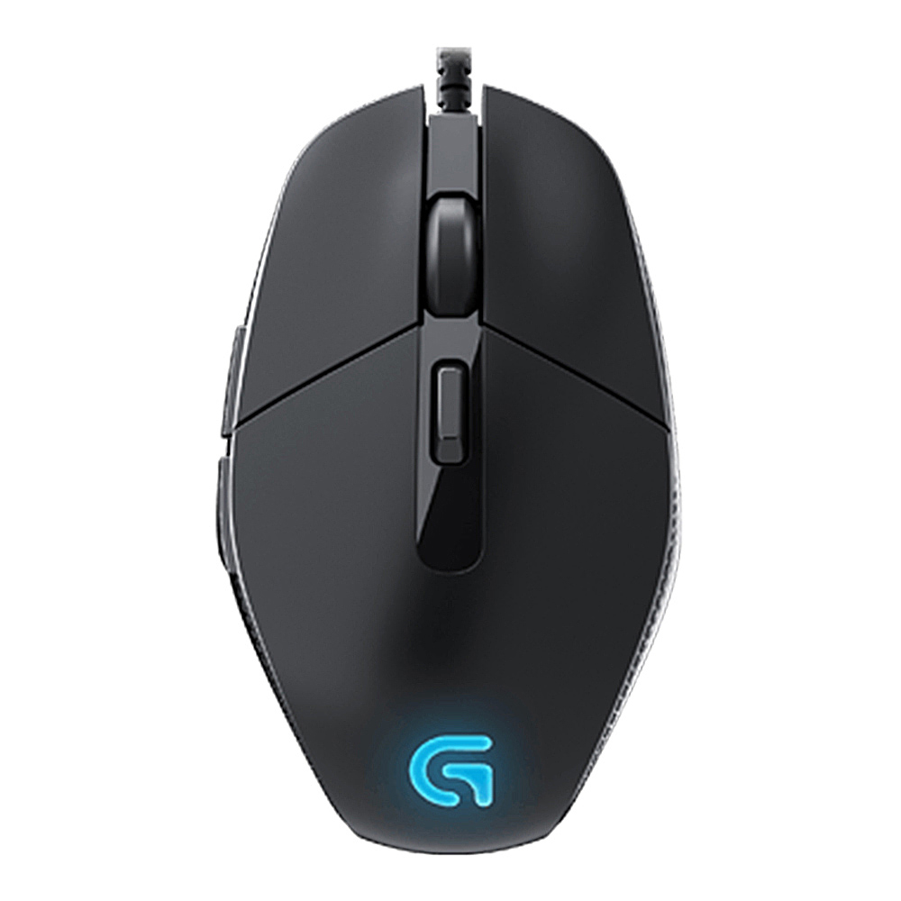 

Logitech G302 Daedalus Prime MOBA Wired Optical Gaming Mouse Lightweight Design 4000 DPI For PC / Laptop - Black