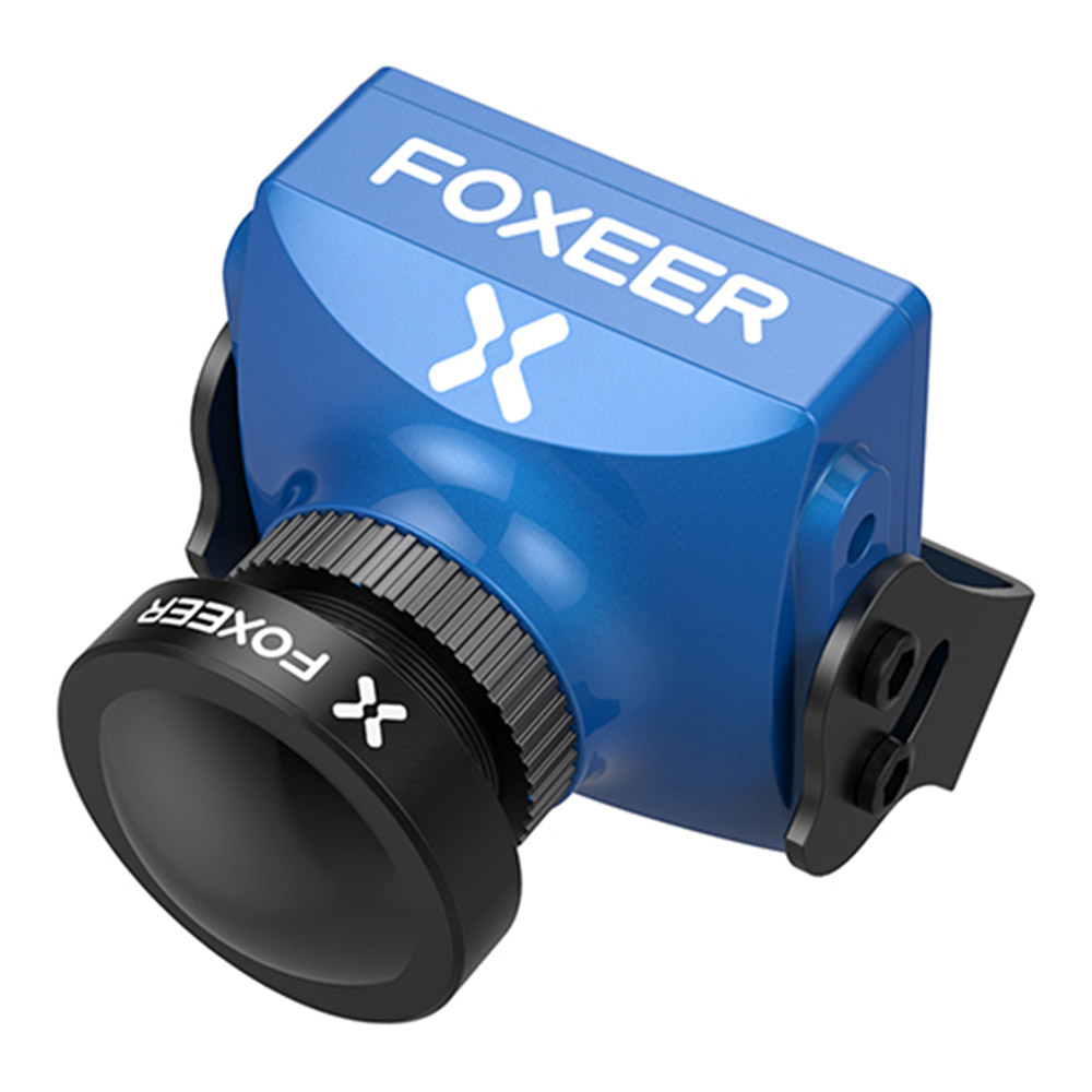 

Foxeer Falkor WDR 1200TVL 1.8mm 1/3 CMOS Sensor Wide Voltage 5-40V OSD FPV Camera 4:3/16:9 NTSC/PAL Switchable - Blue