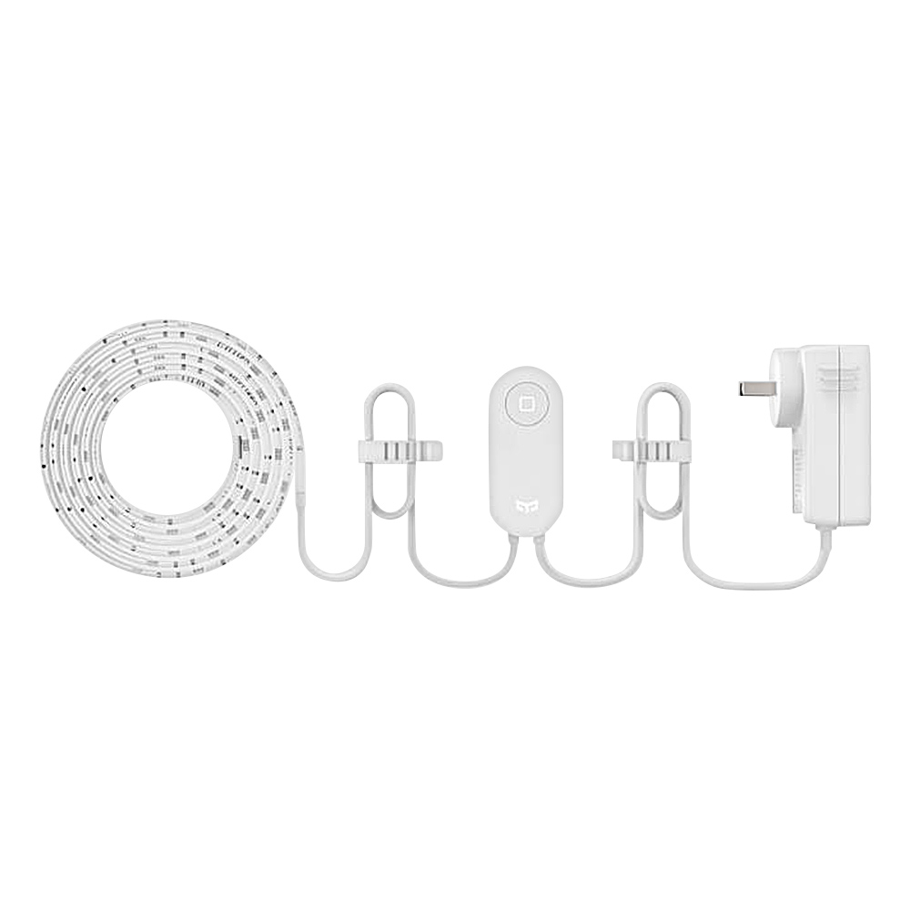 

Package A] Xiaomi Yeelight Smart Light Strip 2M Extension Version (White) + Original Xiaomi Yeelight Smart Light Strip 1m Extended Cable (White